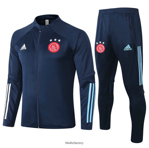 Flocage Veste Survetement AFC Ajax 2020/21 Bleu Marine