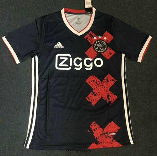 Soldes Maillot du Ajax 2020/21 Noir