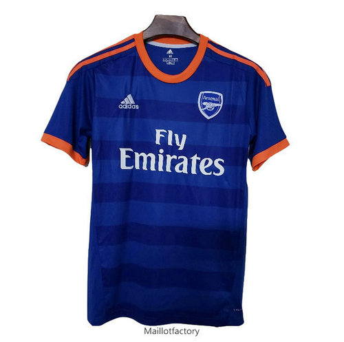 Soldes Maillot du Arsenal 2019/20 Exterieur Bleu/Orange