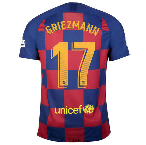 Achetez Maillot du Barcelone 2019/20 Domicile Griezmann 17