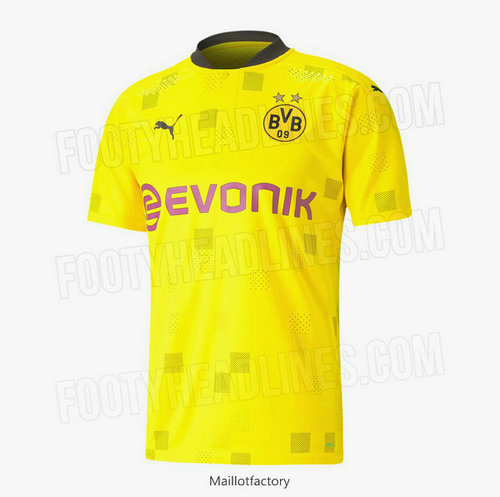 Pas cher Maillot du Borussia Dortmund Champions League 2020/21 Jaune