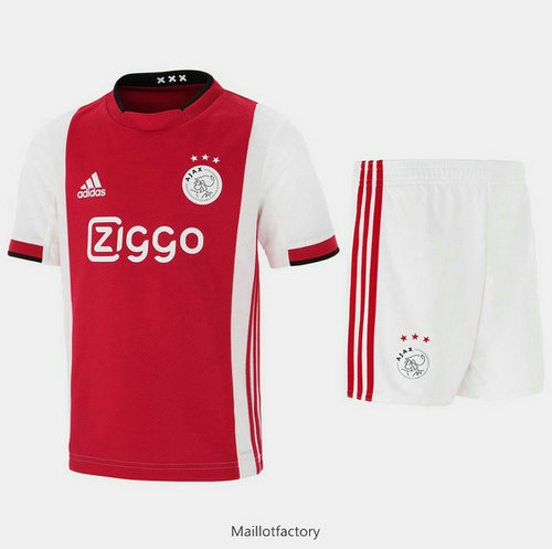 Vente Maillot du Ajax Enfant 2019/20 Domicile Rouge Blanc