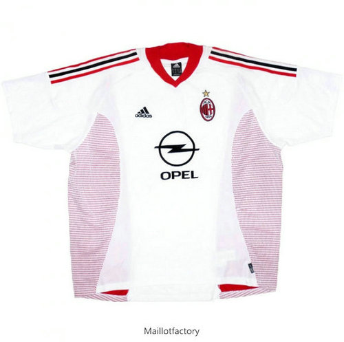 Achetés Retro Maillot du AC Milan 2002-03 Exterieur