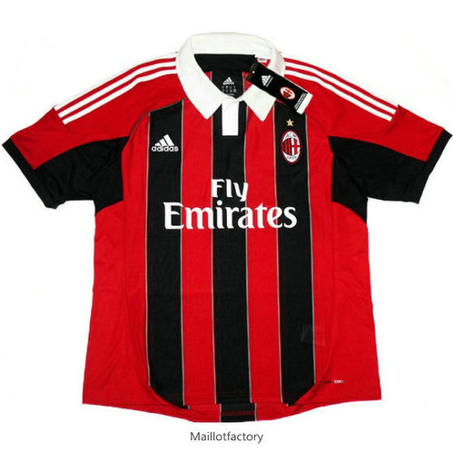 Achetés Retro Maillot du AC Milan 2012-13 Domicile