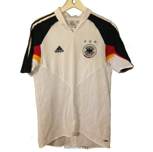 Flocage Retro Maillot du Allemagne Coupe du Europe 2004 Domicile