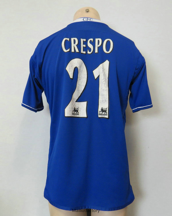 Achetez Retro Maillot du Chelsea 2003-05 Domicile (21 Crespo)