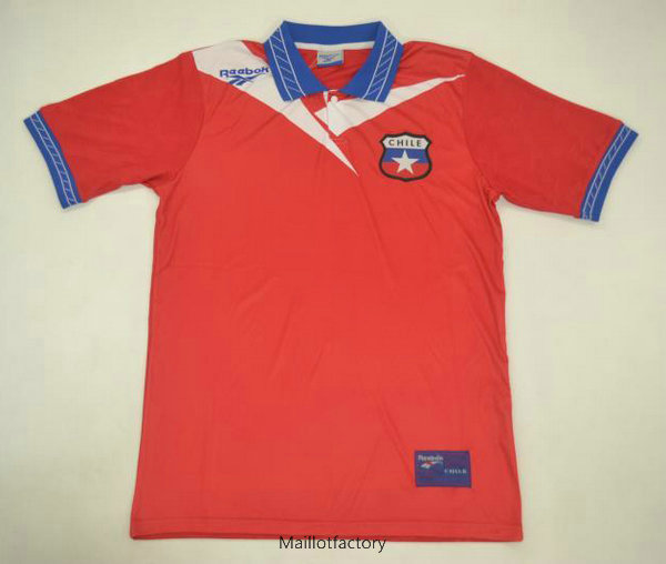 Achetés Retro Maillot du Chili Coupe du Monde 1996-98 Domicile