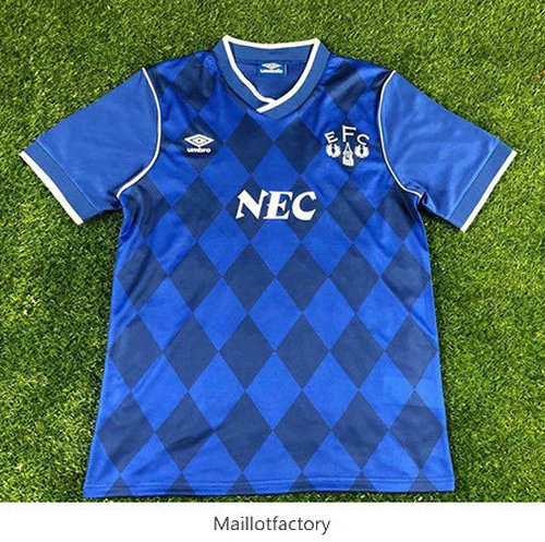 Pas cher Retro Maillot du Everton 1987-88 Domicile