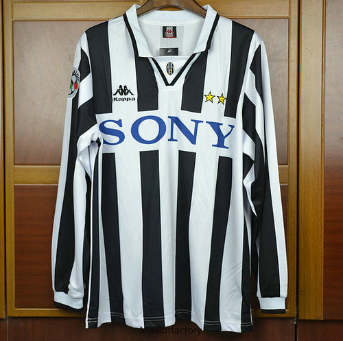 Flocage Retro Maillot du Juventus 1996-97 Manche Longue Domicile