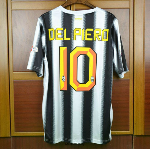 Vente Retro Maillot du Juventus 2011-12 Domicile (10 Del Piero)