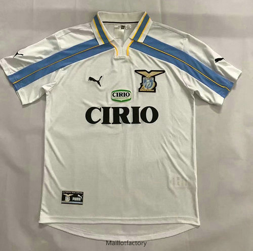 Nouveaux Retro Maillot du Lazio 2000-01 Exterieur