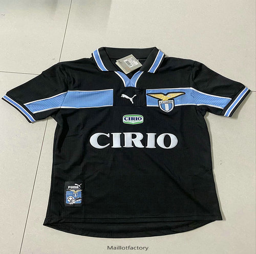 Pas cher Retro Maillot du Lazio 1998-00 Exterieur