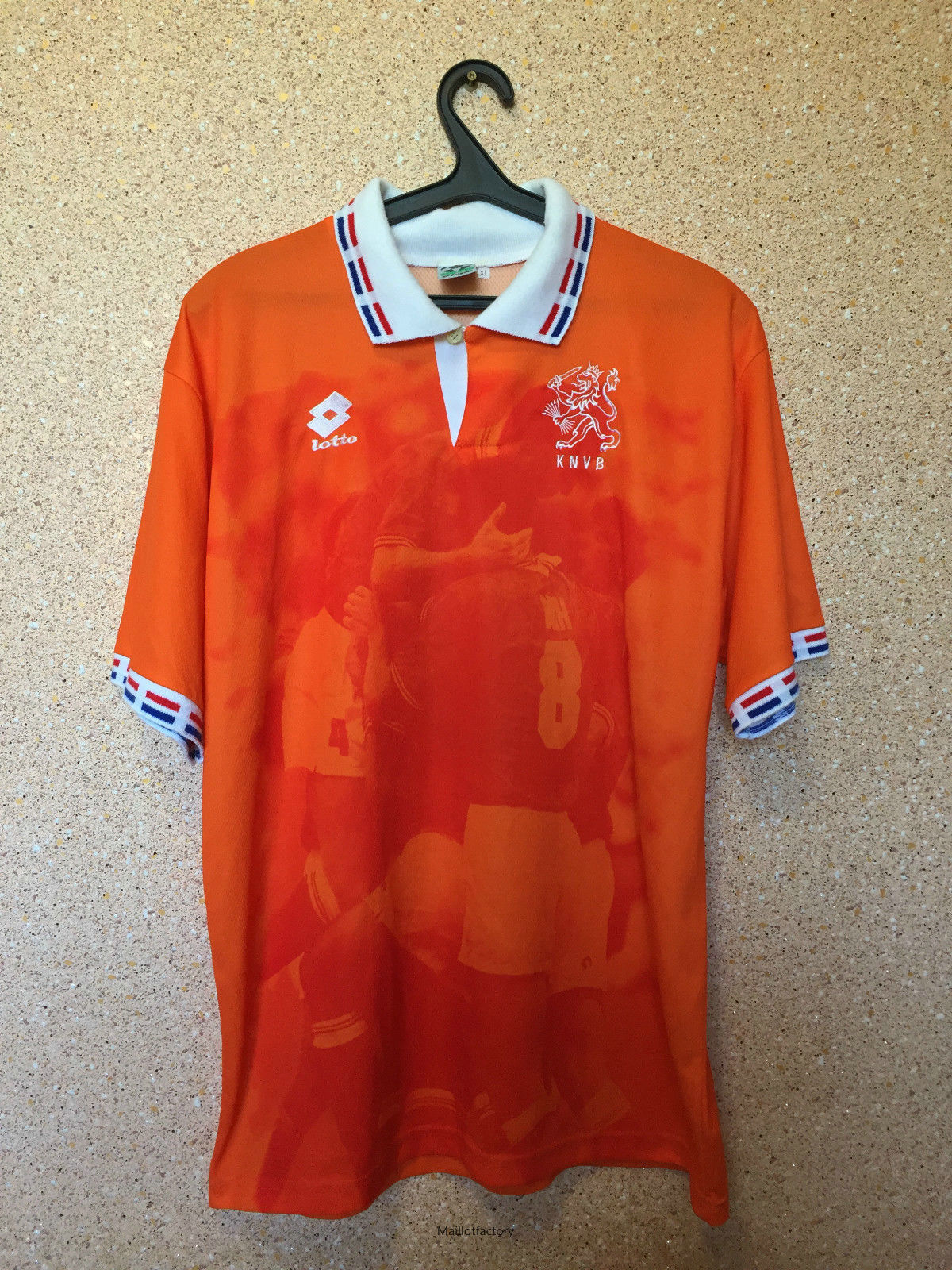 Achetez Retro Maillot du Pays-Bas Coupe du Europe 1996 Domicile