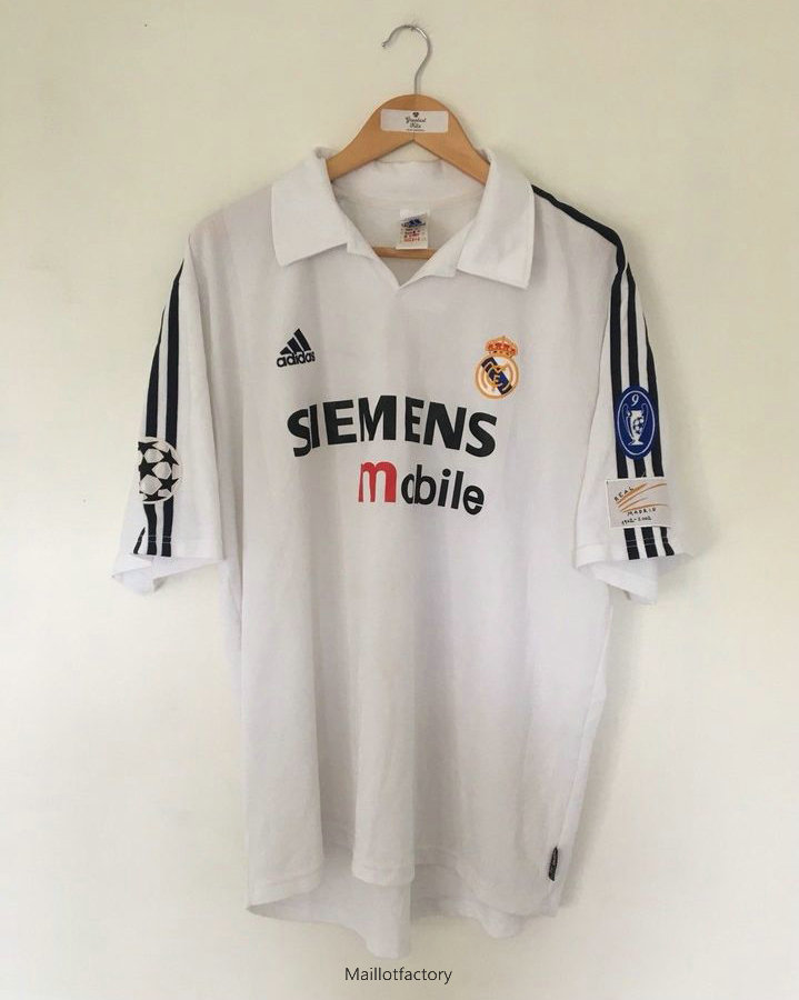 Soldes Retro Maillot du Real Madrid 2002-03