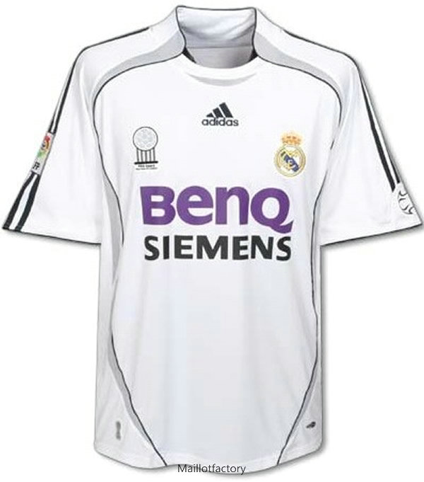 Achetés Retro Maillot du Real Madrid 2006-07 Domicile