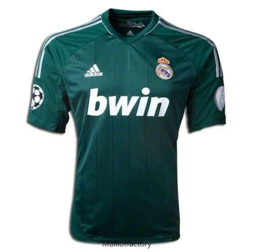 Achat Retro Maillot du Real Madrid 2012-13 Exterieur Vert