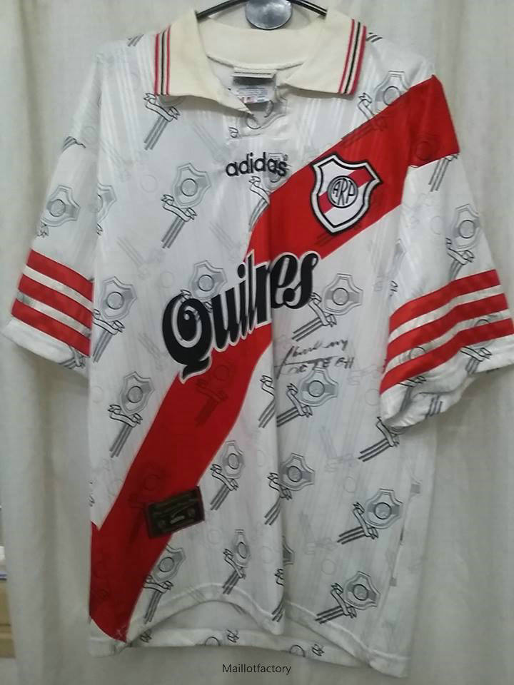 Flocage Retro Maillot du River Plate 1996 Domicile