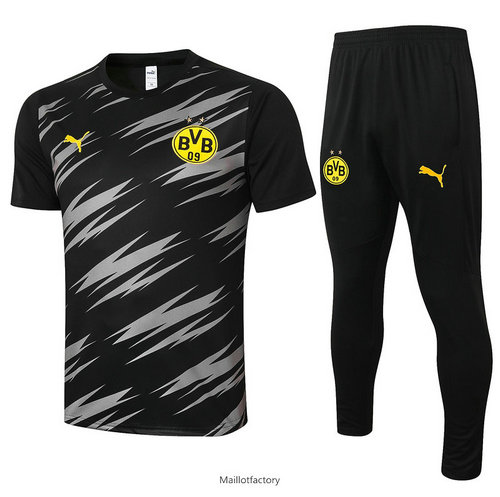 Achat Kit d'entrainement Maillot Borussia Dortmund 2020/21 Noir