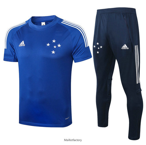 Achetés Kit d'entrainement Maillot Cruzeiro 2020/21 Bleu