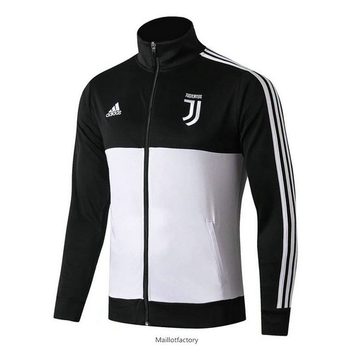 Achetés Veste Juventus 2019/20 Noir/Blanc Col Haut